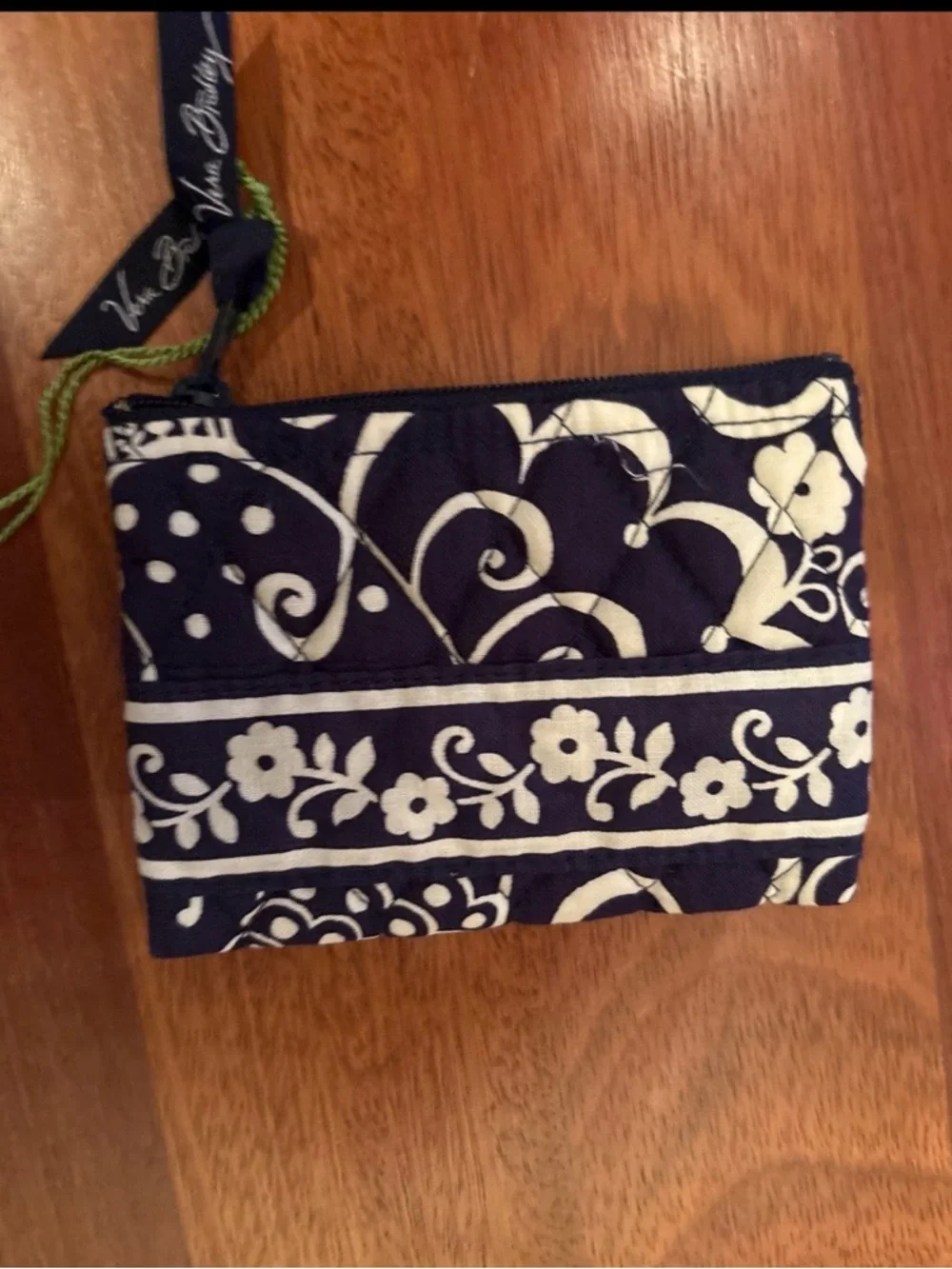 Vera Bradley Navy and White Wallet and Coin Purse - Picture 6 of 9